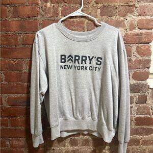 Barry’s NYC lightweight sweatshirt